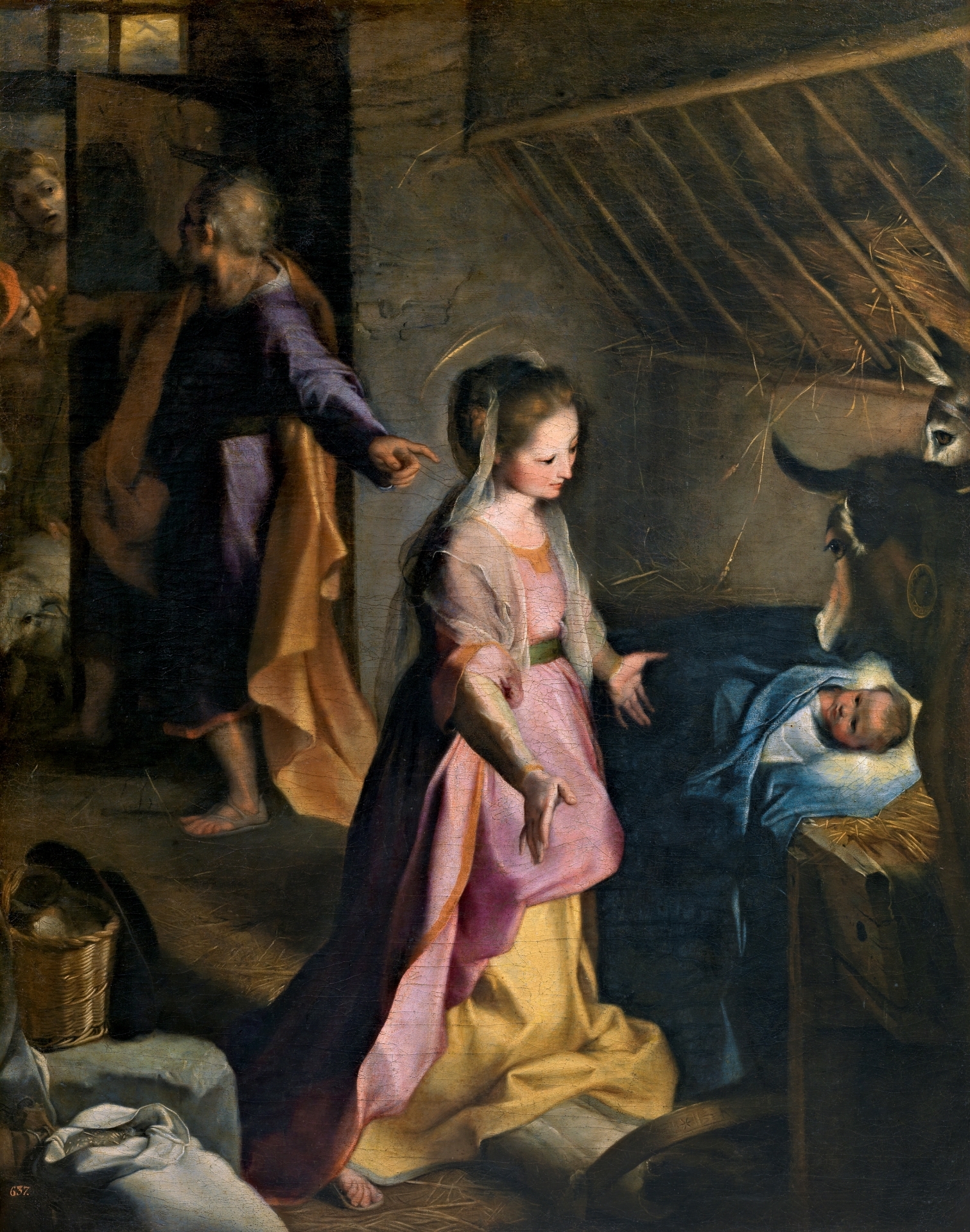 Baroccio Geburt Jesu (002) (c) .