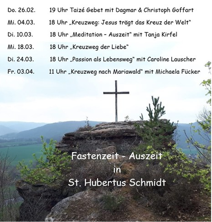 Fasten-Auszeit-Schmidt2026 (c) Pfarrbrief