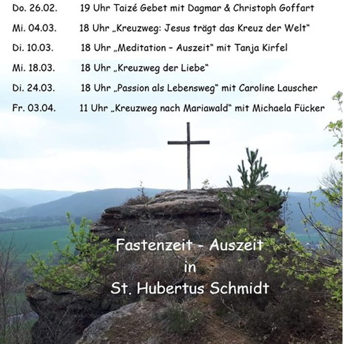 Auszeit in der Fastenzeit (c) Pfarrbrief