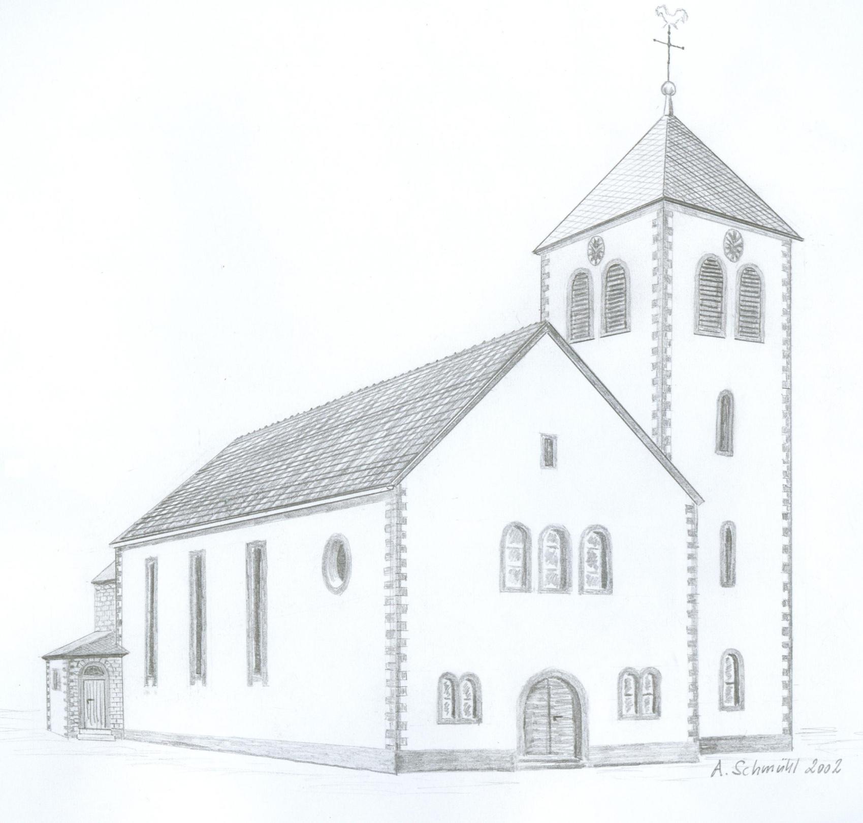 Hergarten Kirche (c) Schmühl