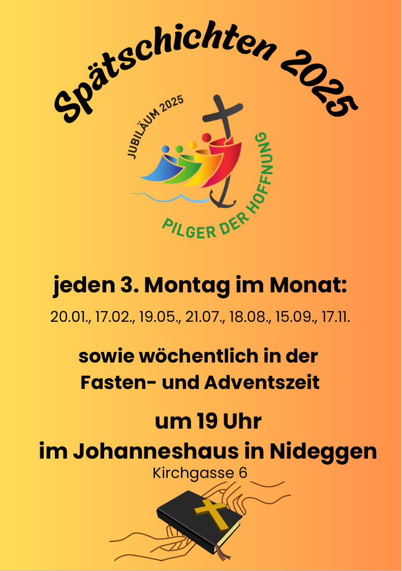 Spätschicht-202507 (c) Pfarrbrief Nideggen